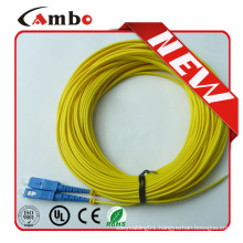 2.0MM UL Approved CMR Jacket Telecom Level SM/MM Duplex fiber jumper cable